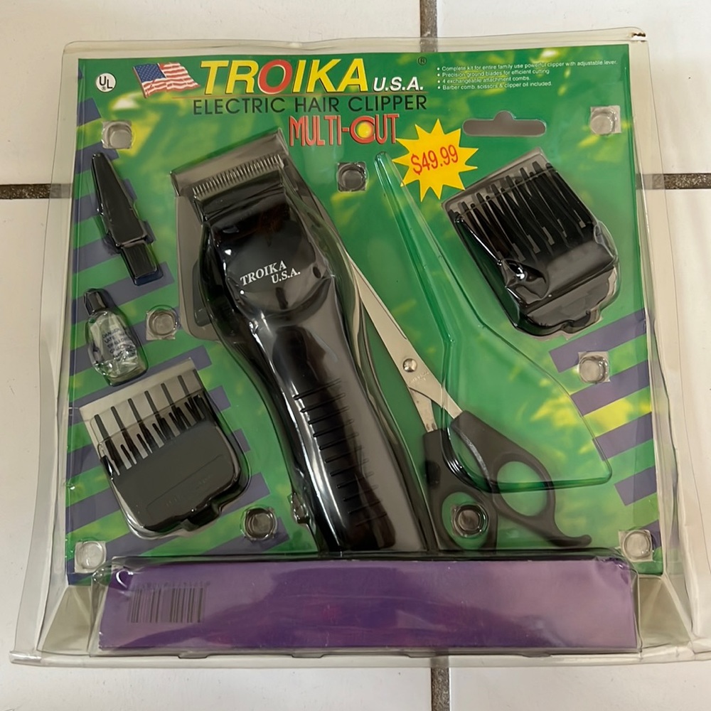 Troika USA Electric Hair Clipper Kit